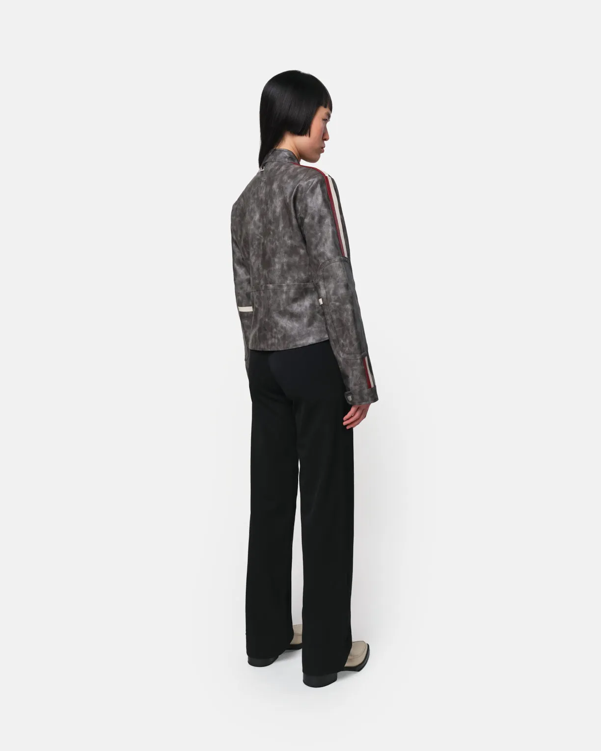 Casey Moto Jacket Slate sold by Apparis product image thumbnail 3