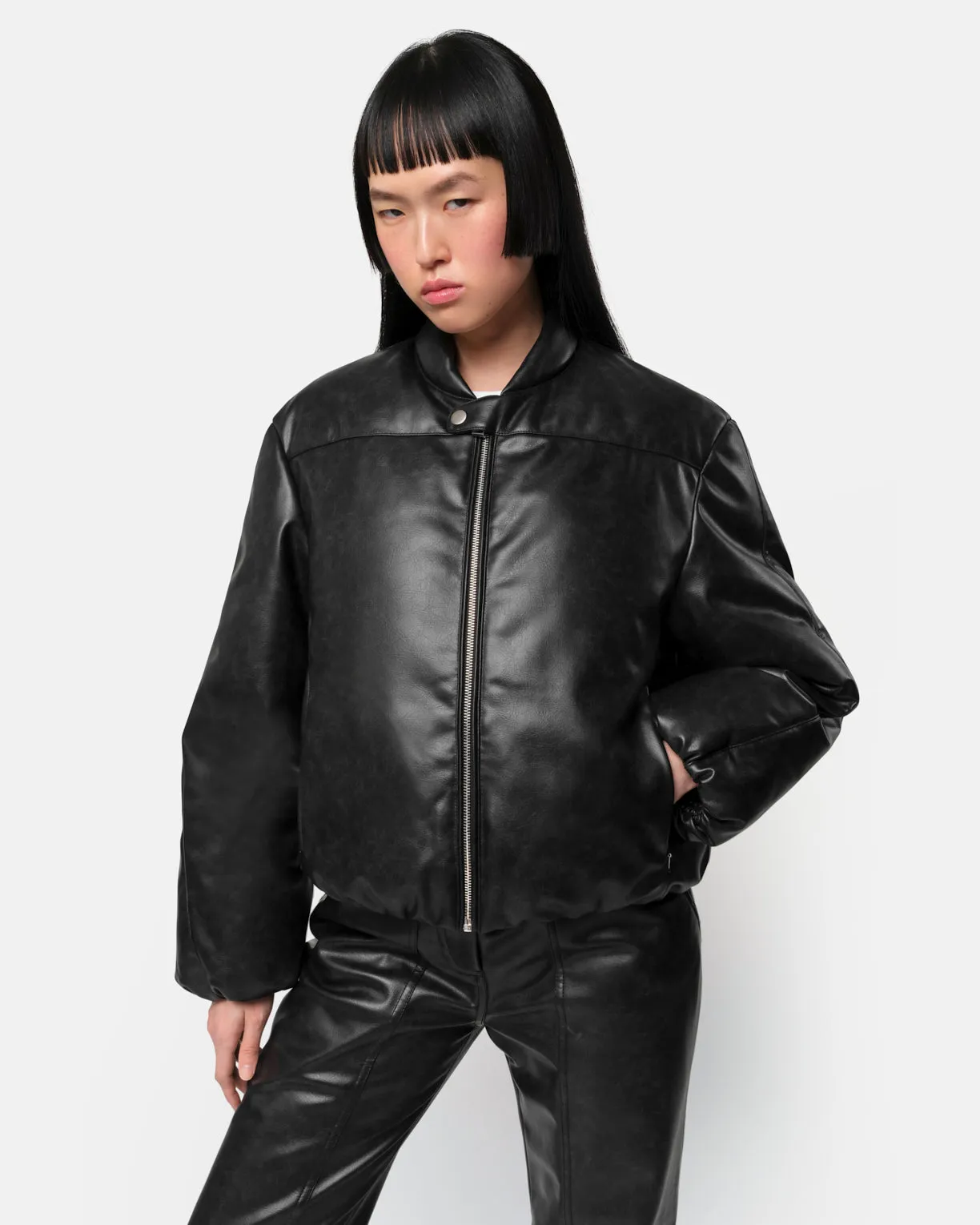 Gigi Bomber Noir sold by Apparis product image thumbnail 4