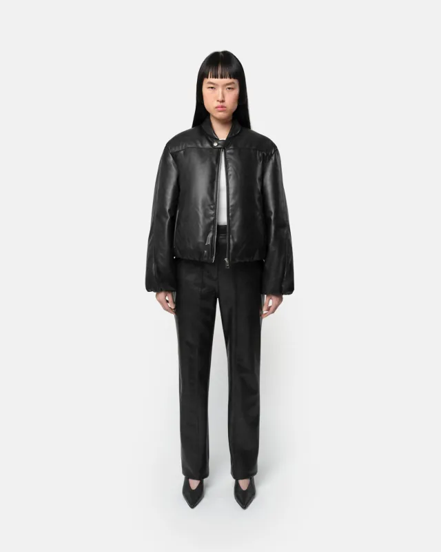 Gigi Bomber Noir made by Apparis
