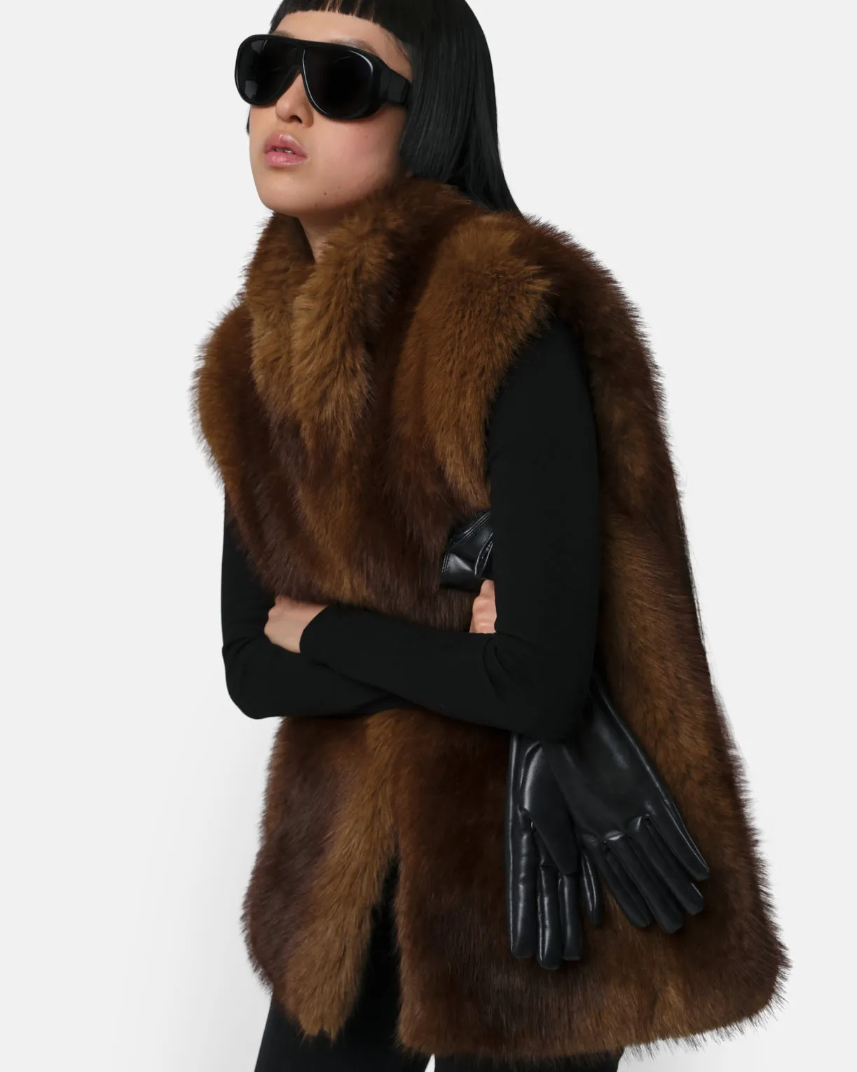 Laila Vest Mink sold by Apparis product image thumbnail 4