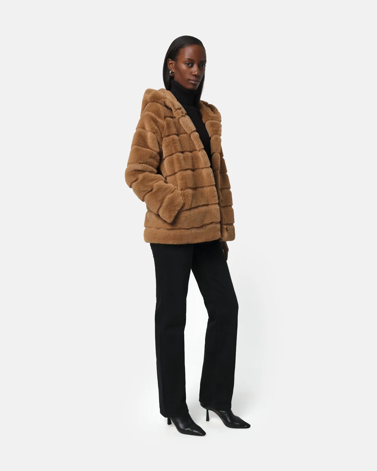 Goldy Camel Coat sold by Apparis product image thumbnail 2