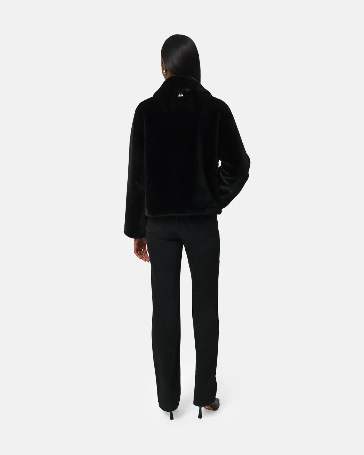 Elis Noir Short Coat sold by Apparis product image thumbnail 3