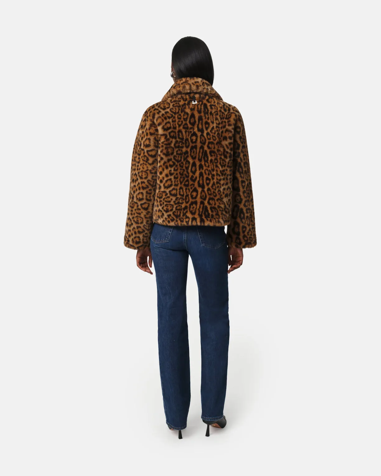 Elis Leopard Short Coat sold by Apparis product image thumbnail 3