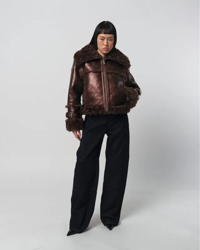 Sample Rey Metallic Coat made by Apparis