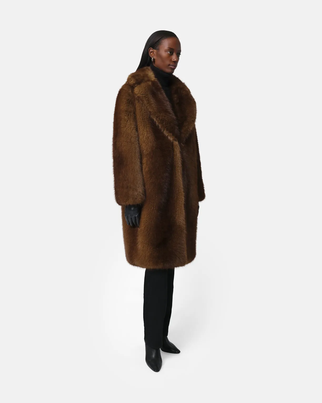 Steffi Mink Coat sold by Apparis product image thumbnail 2