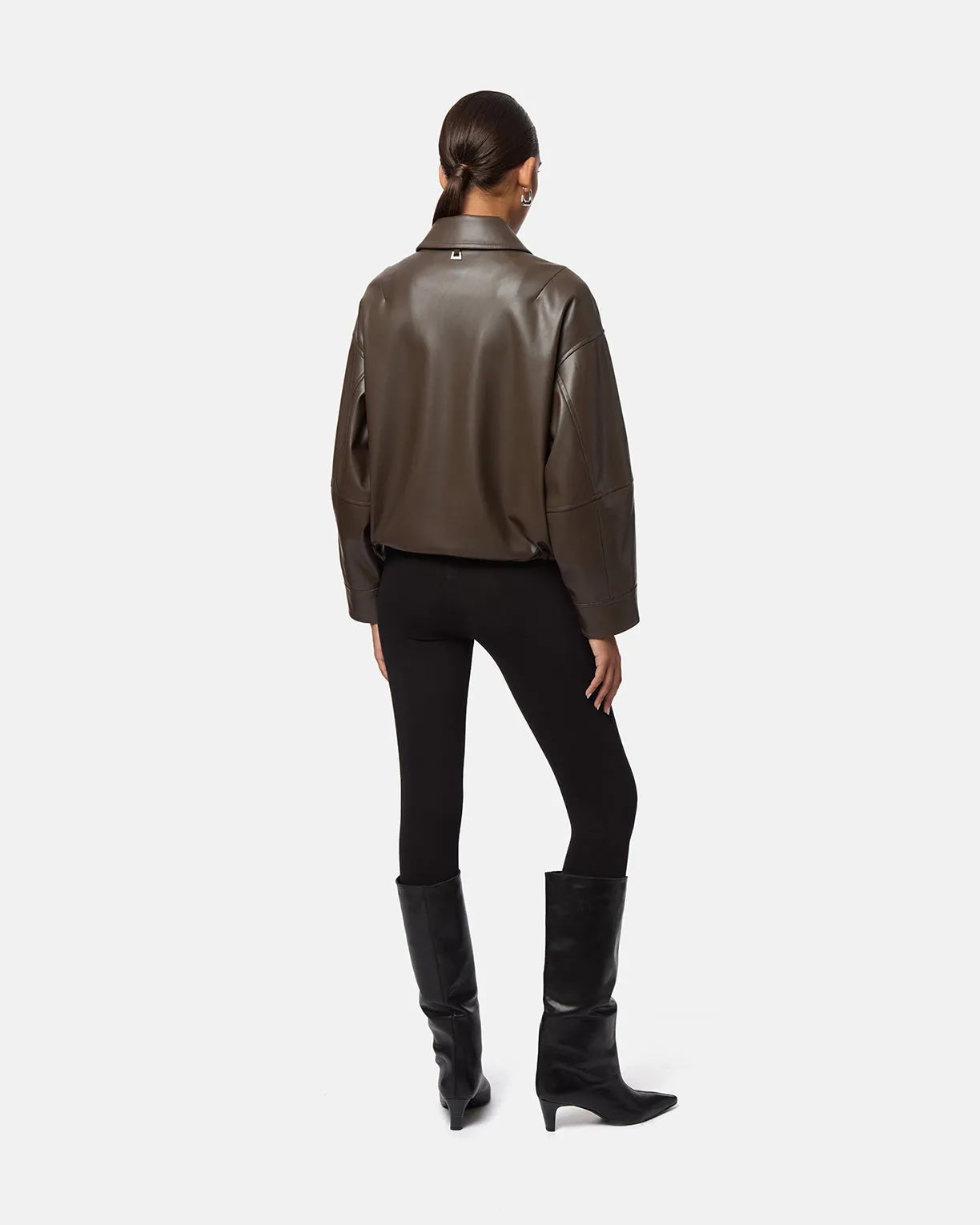 Ada Sans Leather Jacket sold by Apparis product image thumbnail 3