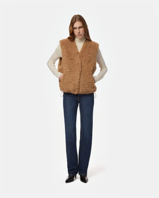 Lyle Bouclette Vest made by Apparis