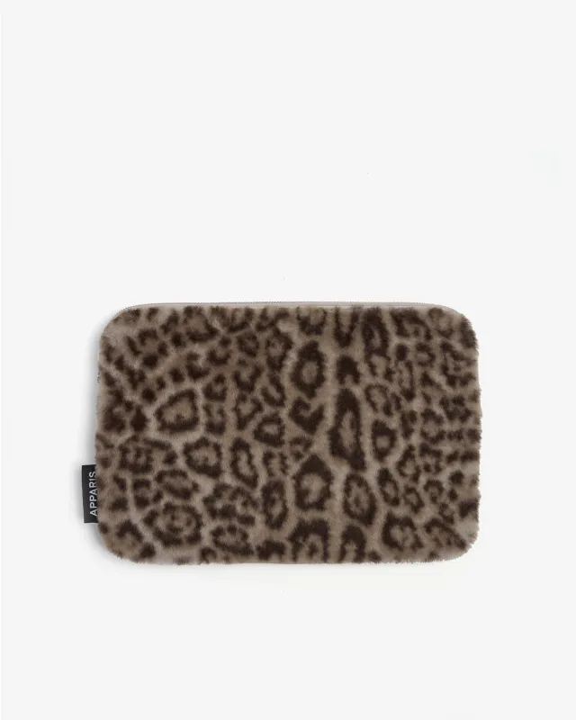 Elle Leopard Laptop Sleeve made by Apparis