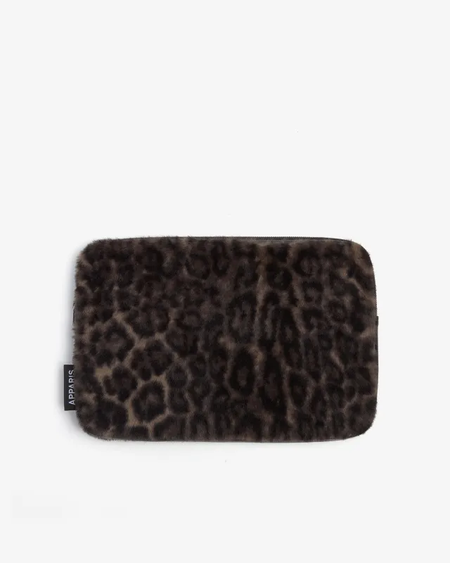 Elle Leopard Laptop Sleeve made by Apparis