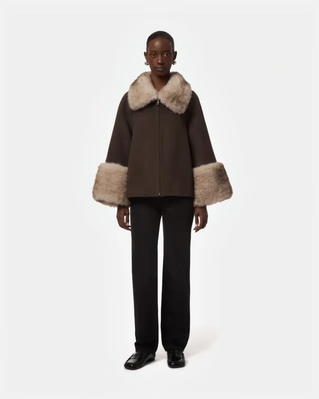 Judie Wool Coat made by Apparis