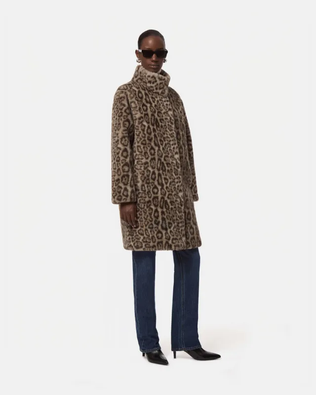 Blair Leopard Coat made by Apparis
