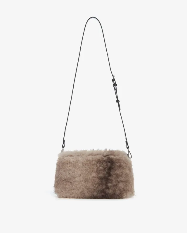 Amelia Mink Crossbody Bag made by Apparis