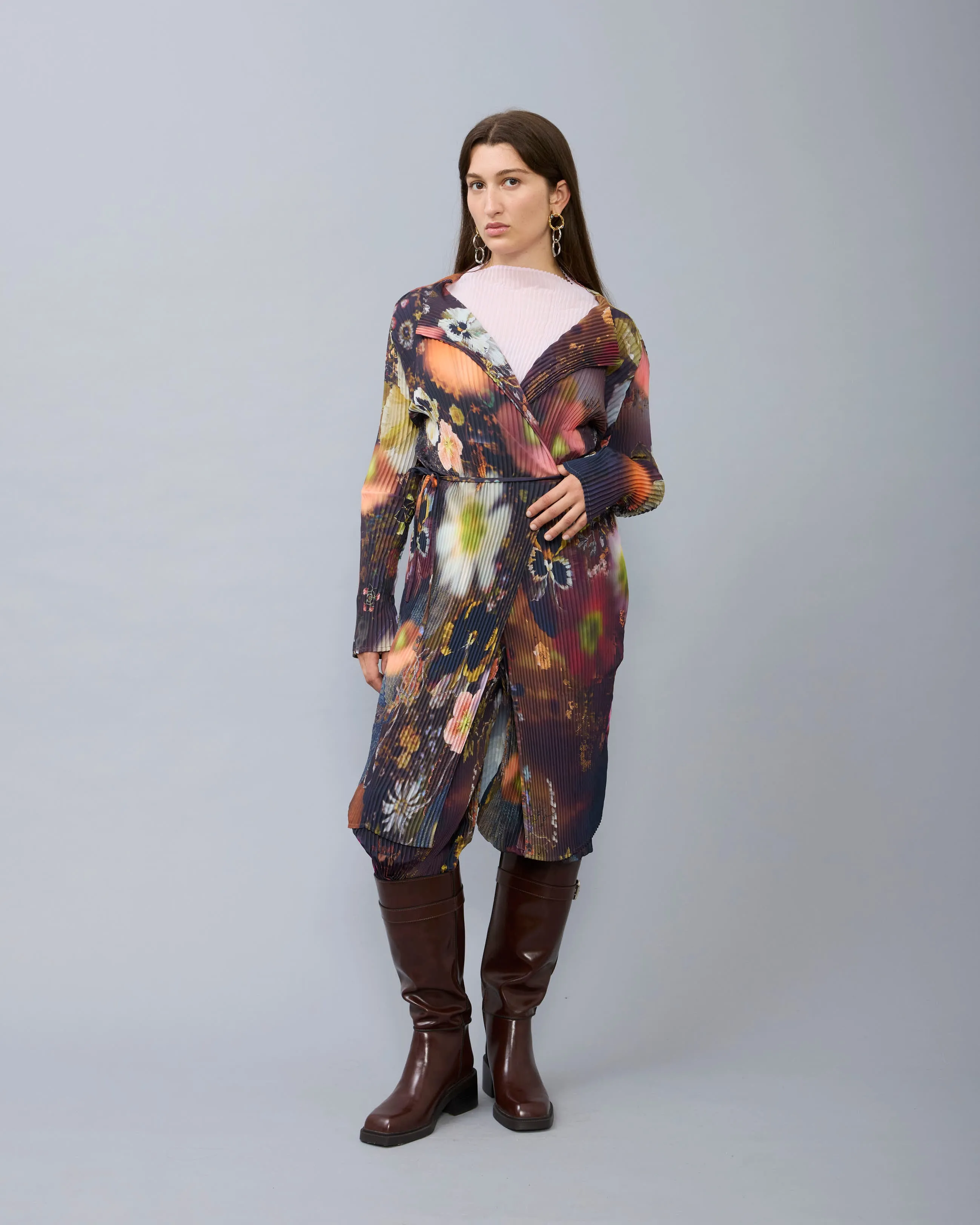 Artur Pleated Jacket in Nola sold by Julia Heuer