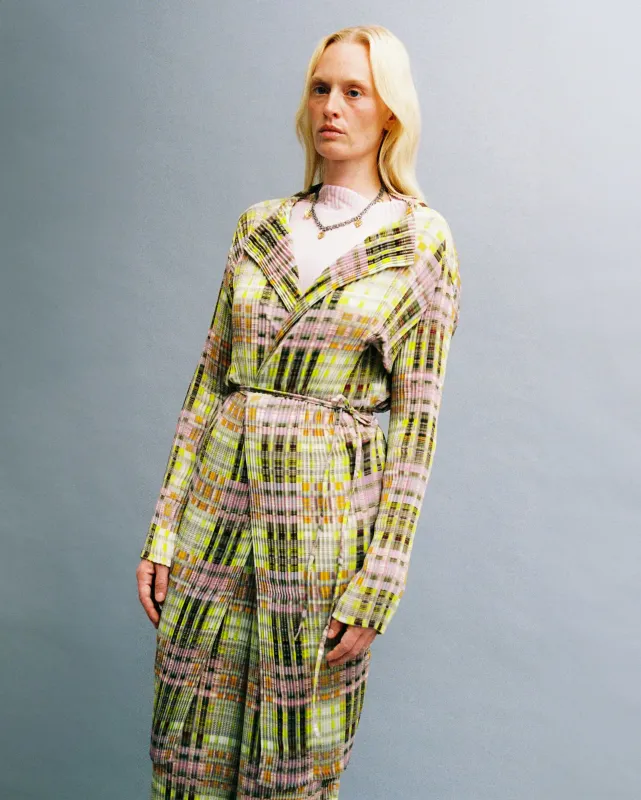 Artur Pleated Jacket in Radomir made by Julia Heuer