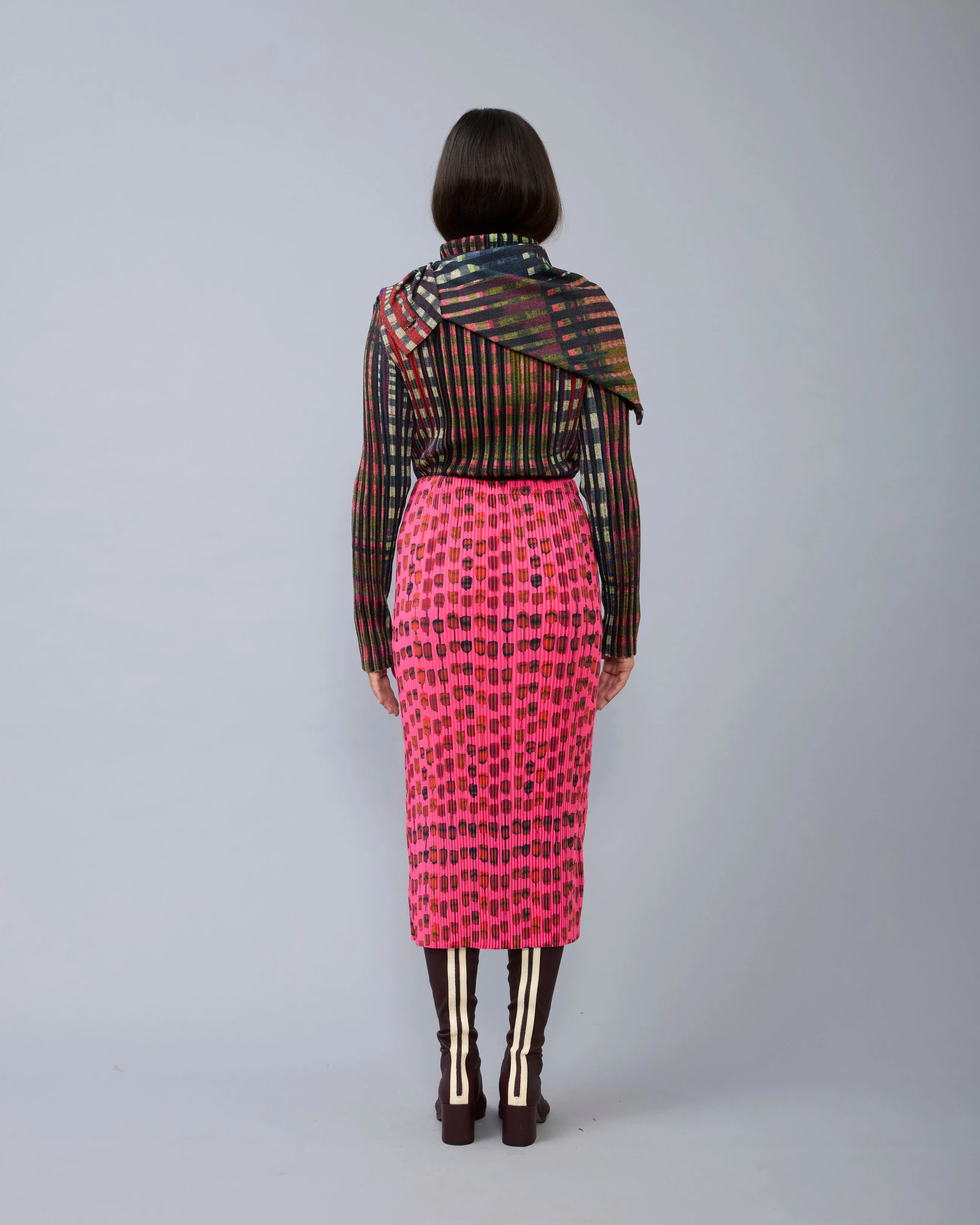 Ekke Pleated Skirt in Pink Mia sold by Julia Heuer product image thumbnail 4