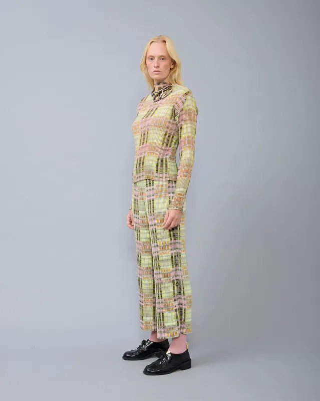 Lee Pleated Top in Radomir made by Julia Heuer