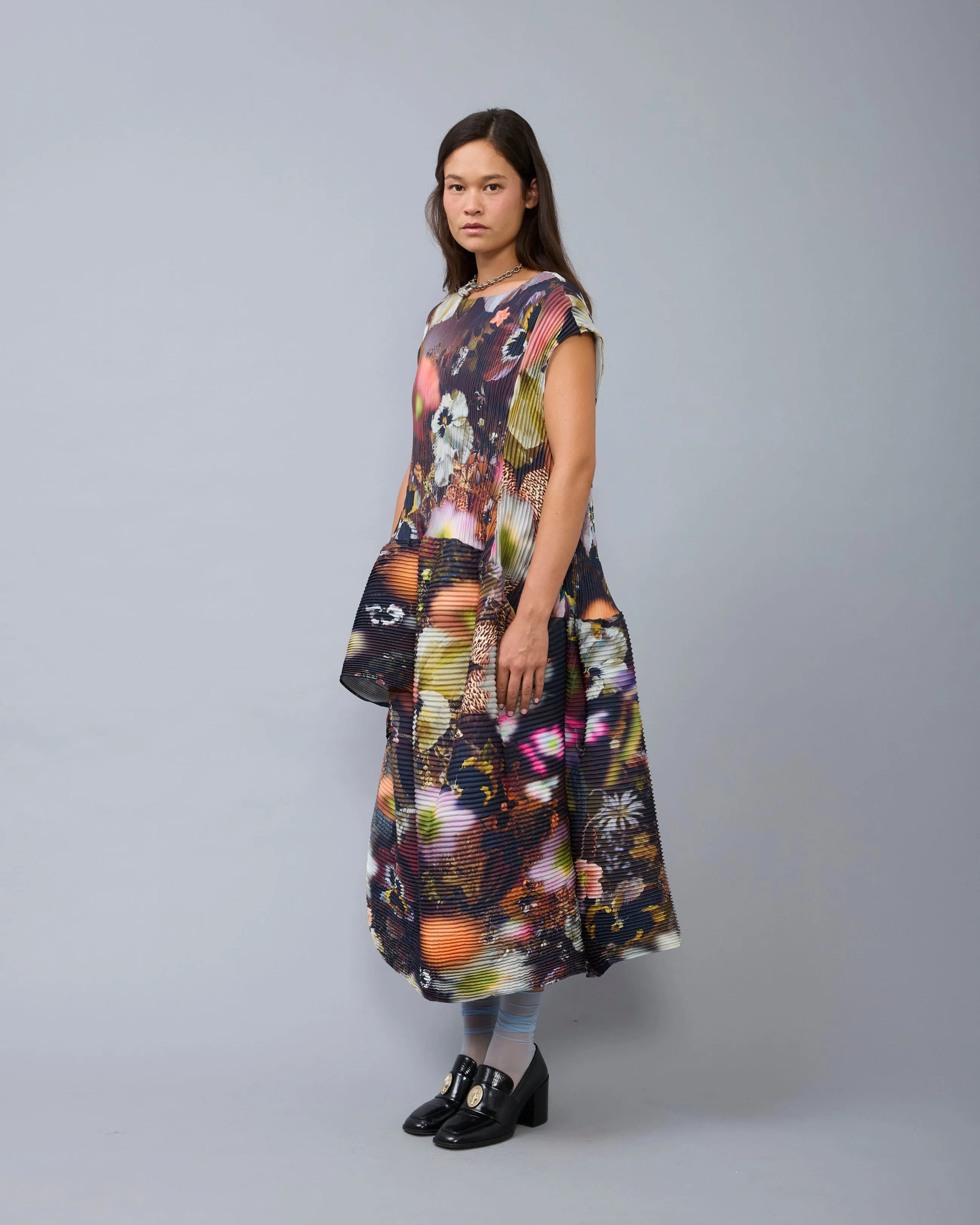 Maya Handpleated Dress in Nola sold by Julia Heuer product image thumbnail 3