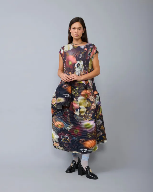 Maya Handpleated Dress in Nola sold by Julia Heuer