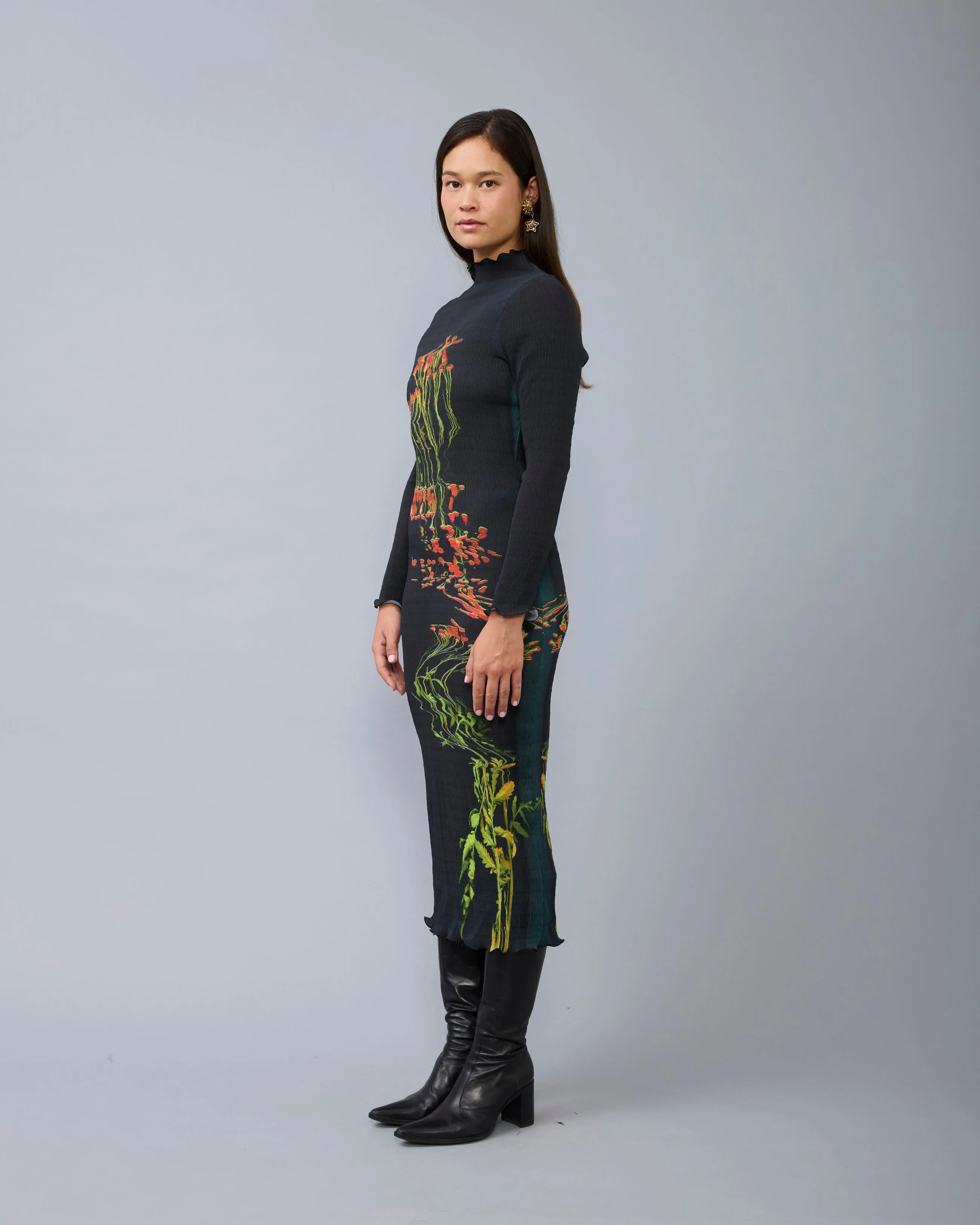 Rupert Smock Pleated Dress in Patsy sold by Julia Heuer product image thumbnail 2