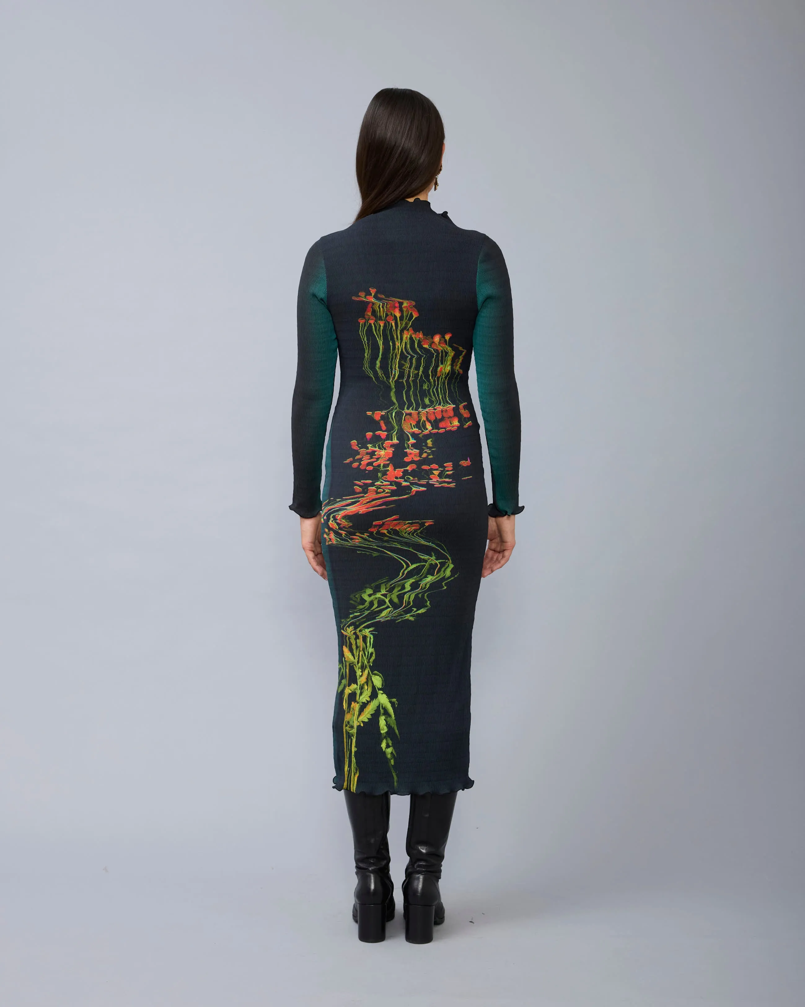 Rupert Smock Pleated Dress in Patsy sold by Julia Heuer product image thumbnail 3
