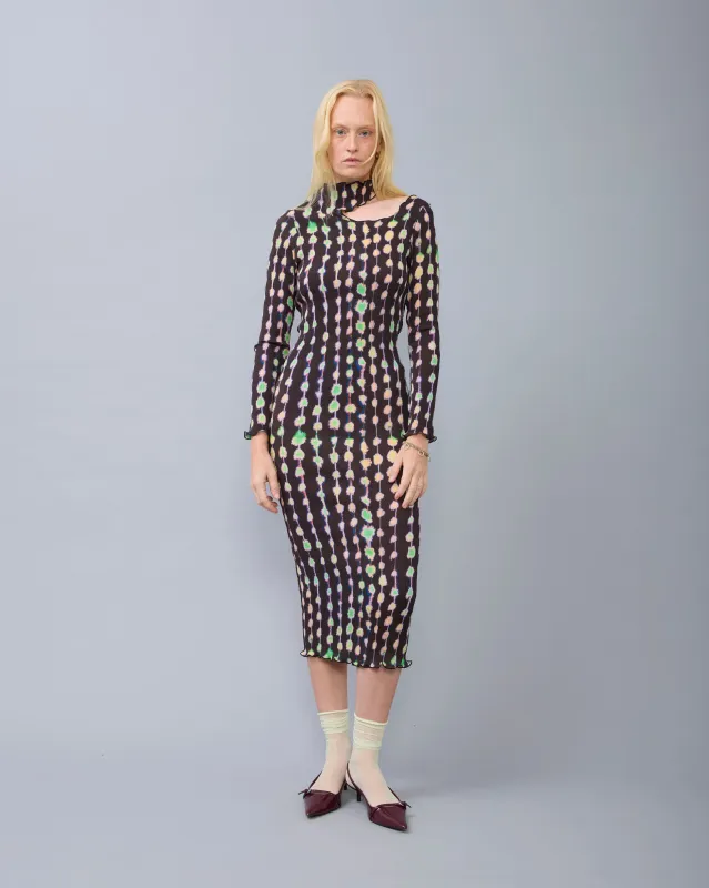 Orphelia Smock Pleated Dress in Dax sold by Julia Heuer