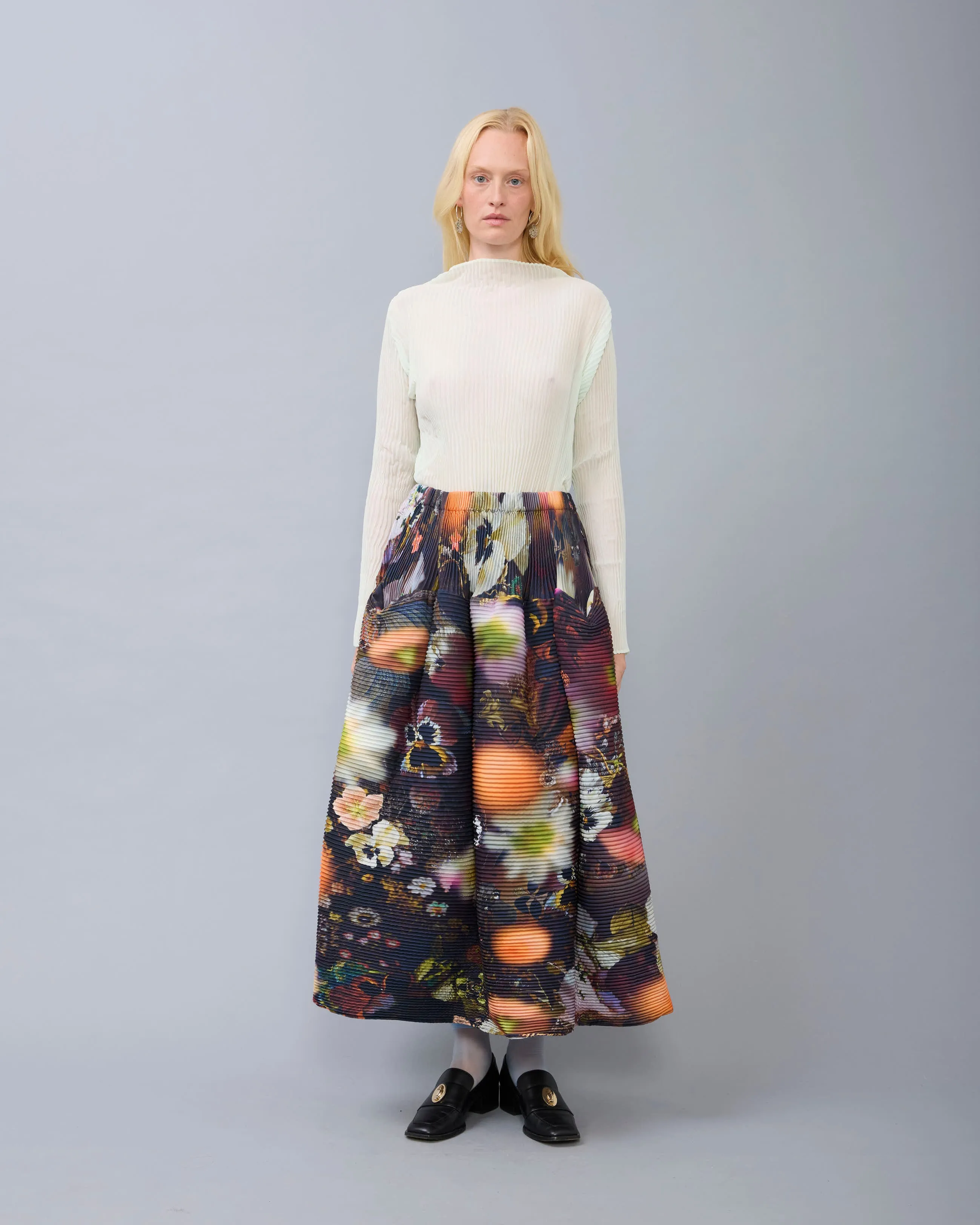Kenza Handpleated Skirt in Nola sold by Julia Heuer product image thumbnail 2