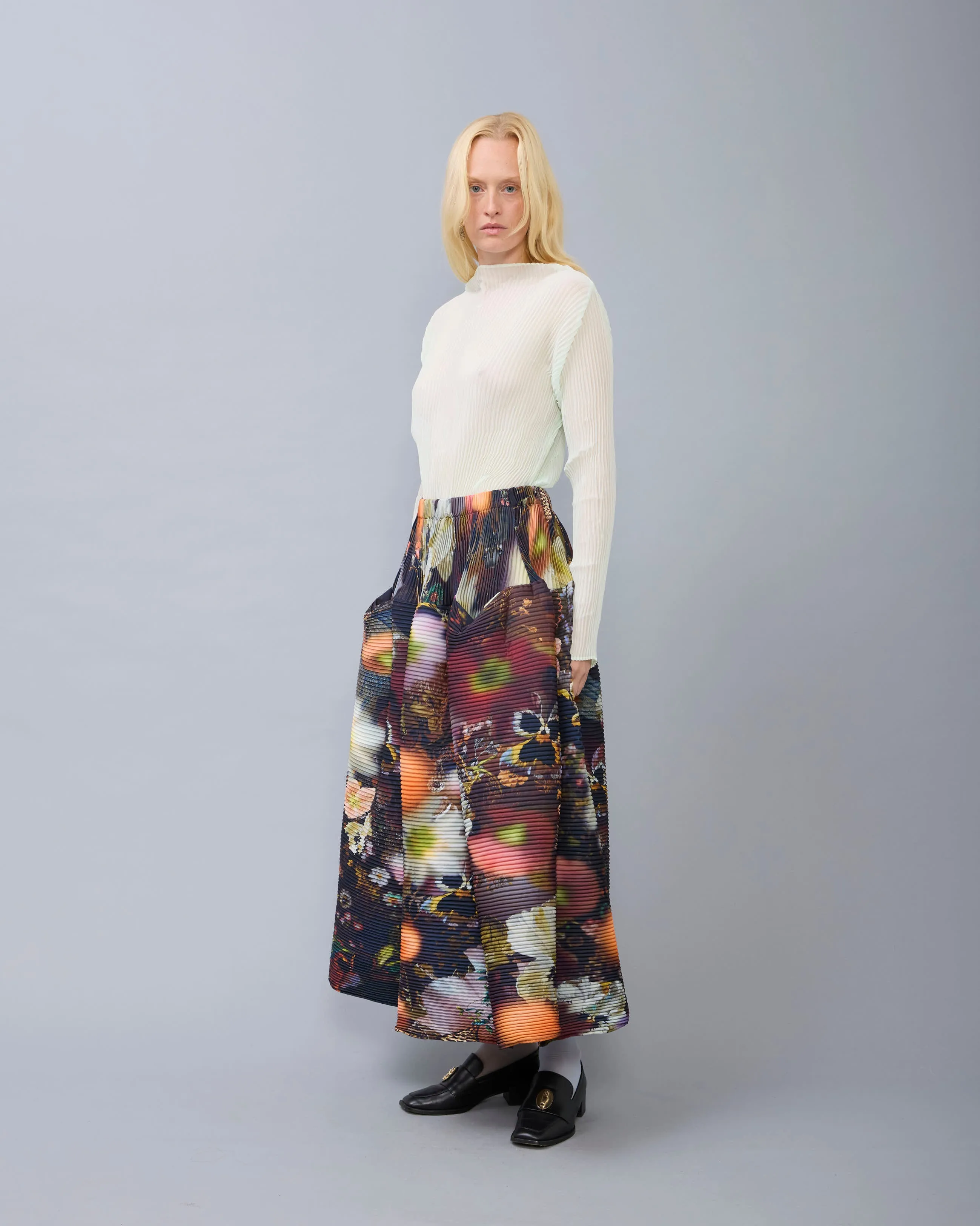 Kenza Handpleated Skirt in Nola sold by Julia Heuer product image thumbnail 3