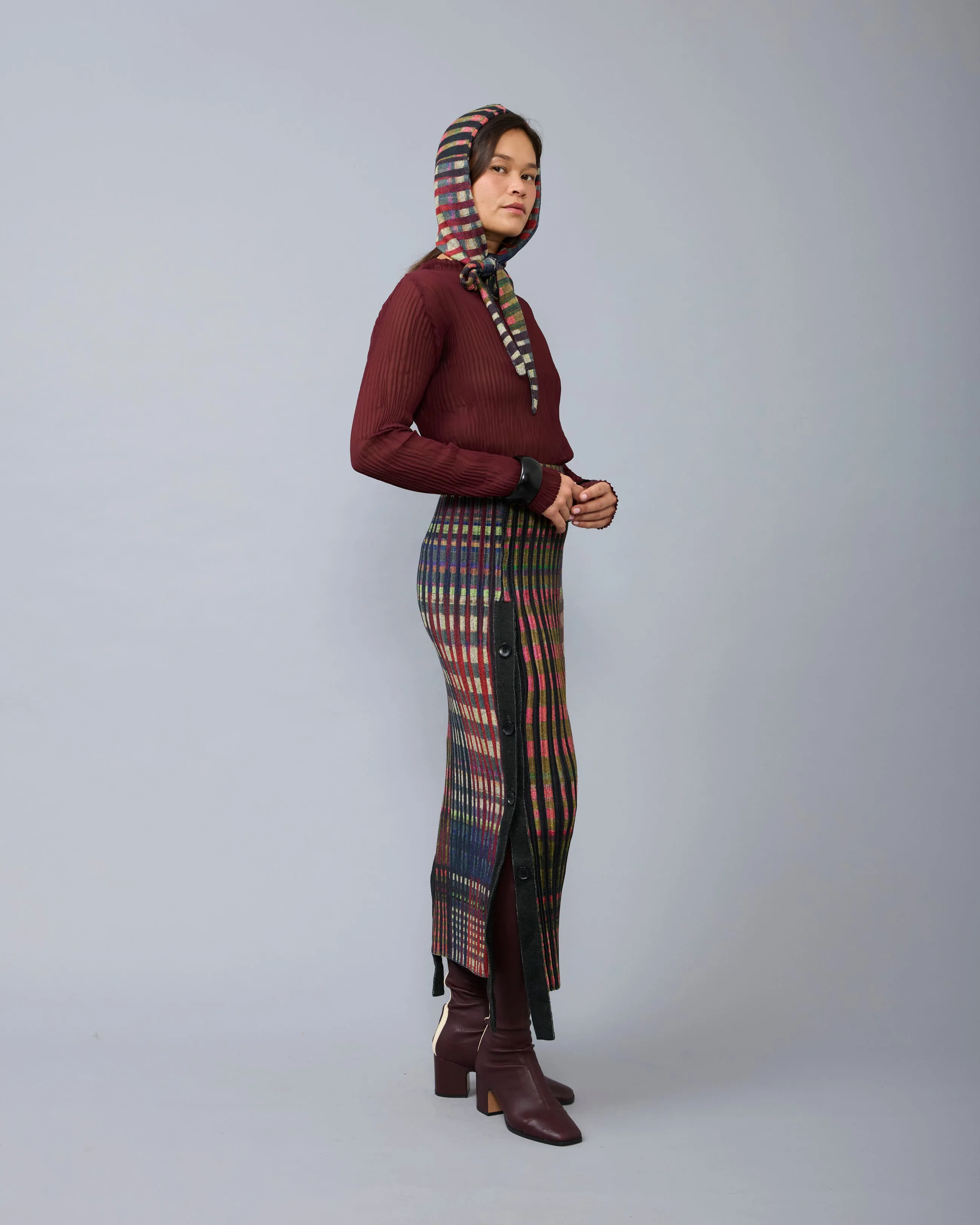 Grete Knitted Headpiece in Joni sold by Julia Heuer product image thumbnail 2