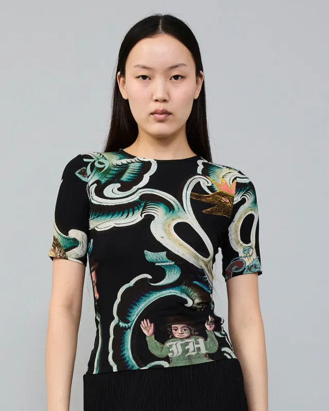 Sui Jersey Top in Quentin made by Julia Heuer