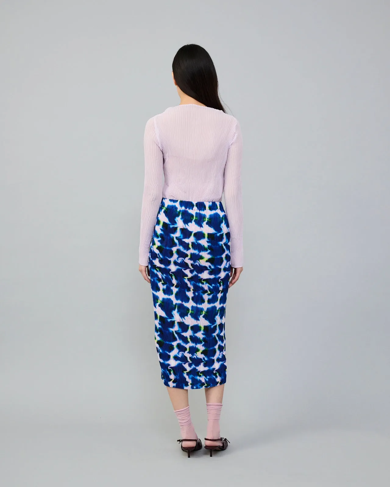 Ekke Pleated Skirt in Blue Wallace sold by Julia Heuer product image thumbnail 4