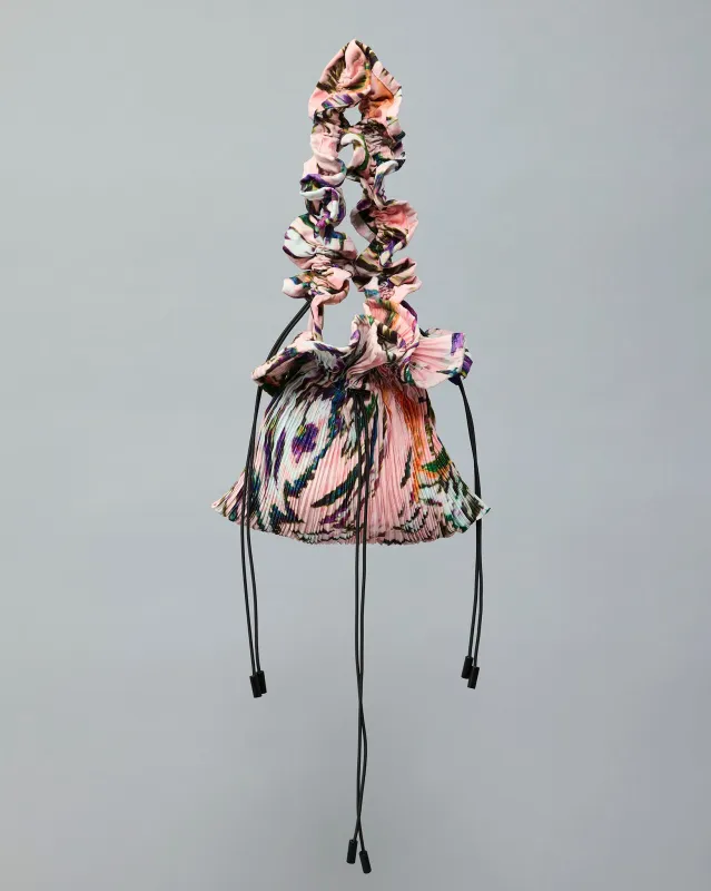 Wanda Handpleated Bag in Kalle made by Julia Heuer