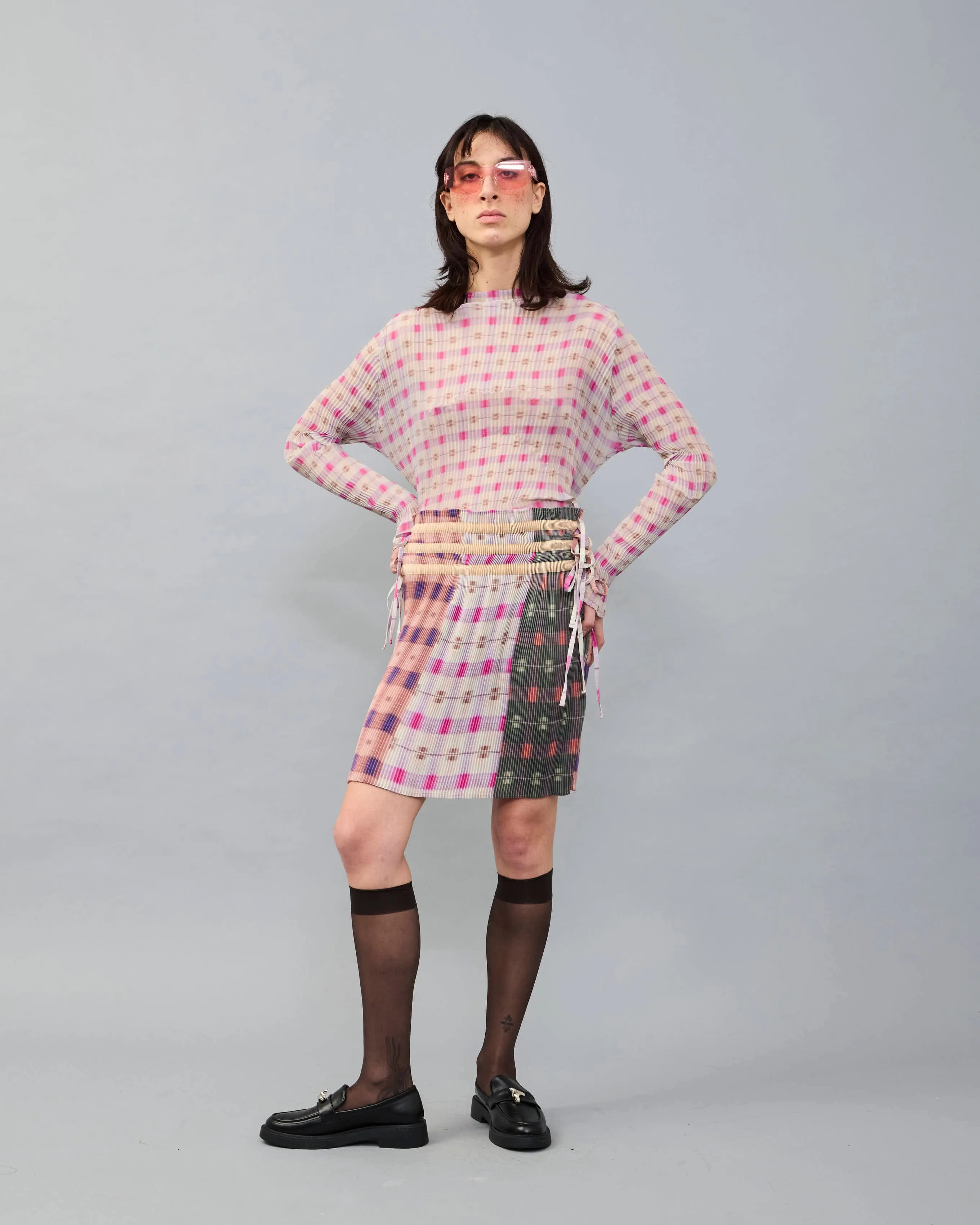 Lee Pleated Top in Kurdi sold by Julia Heuer product image thumbnail 2