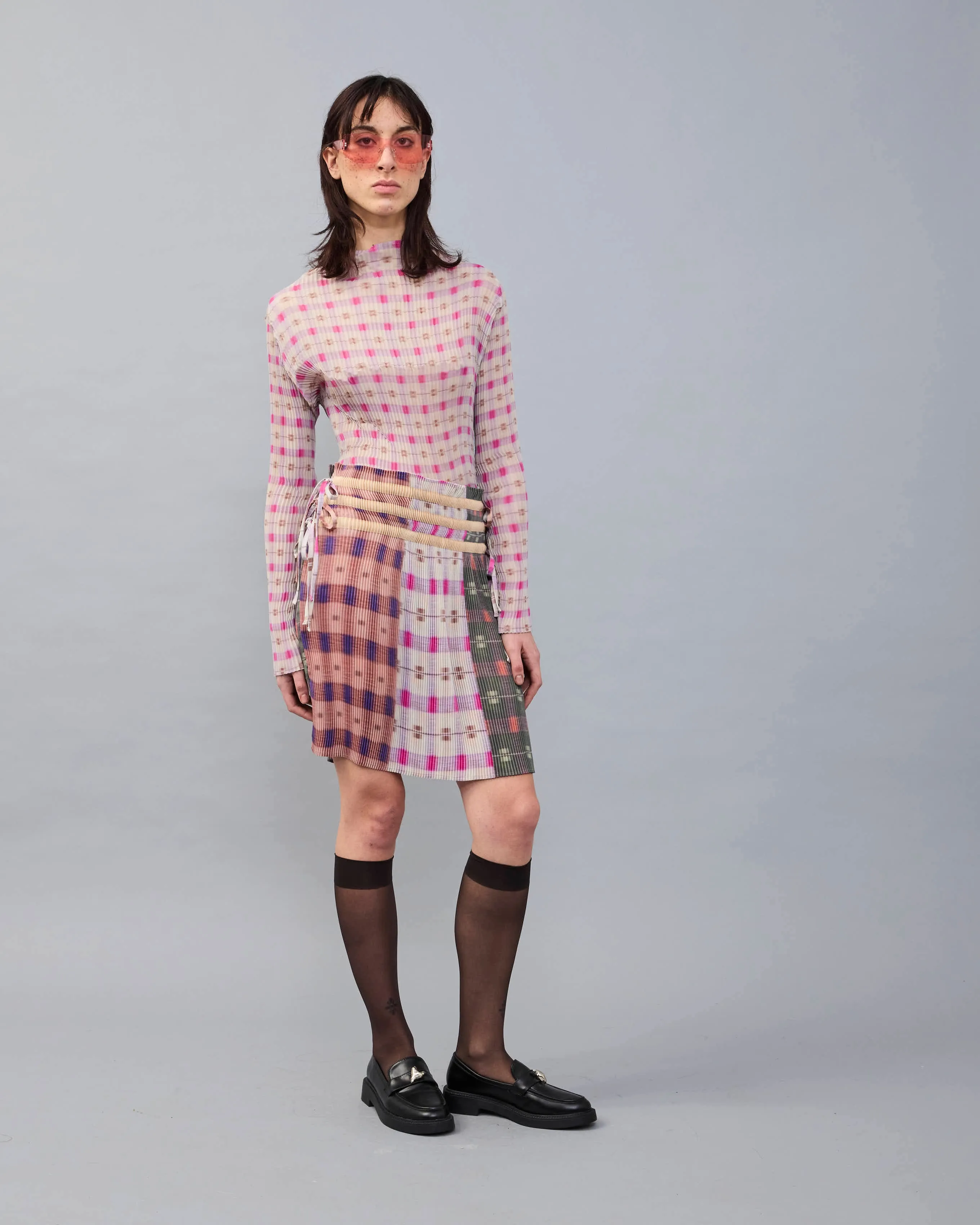 Lee Pleated Top in Kurdi sold by Julia Heuer product image thumbnail 4