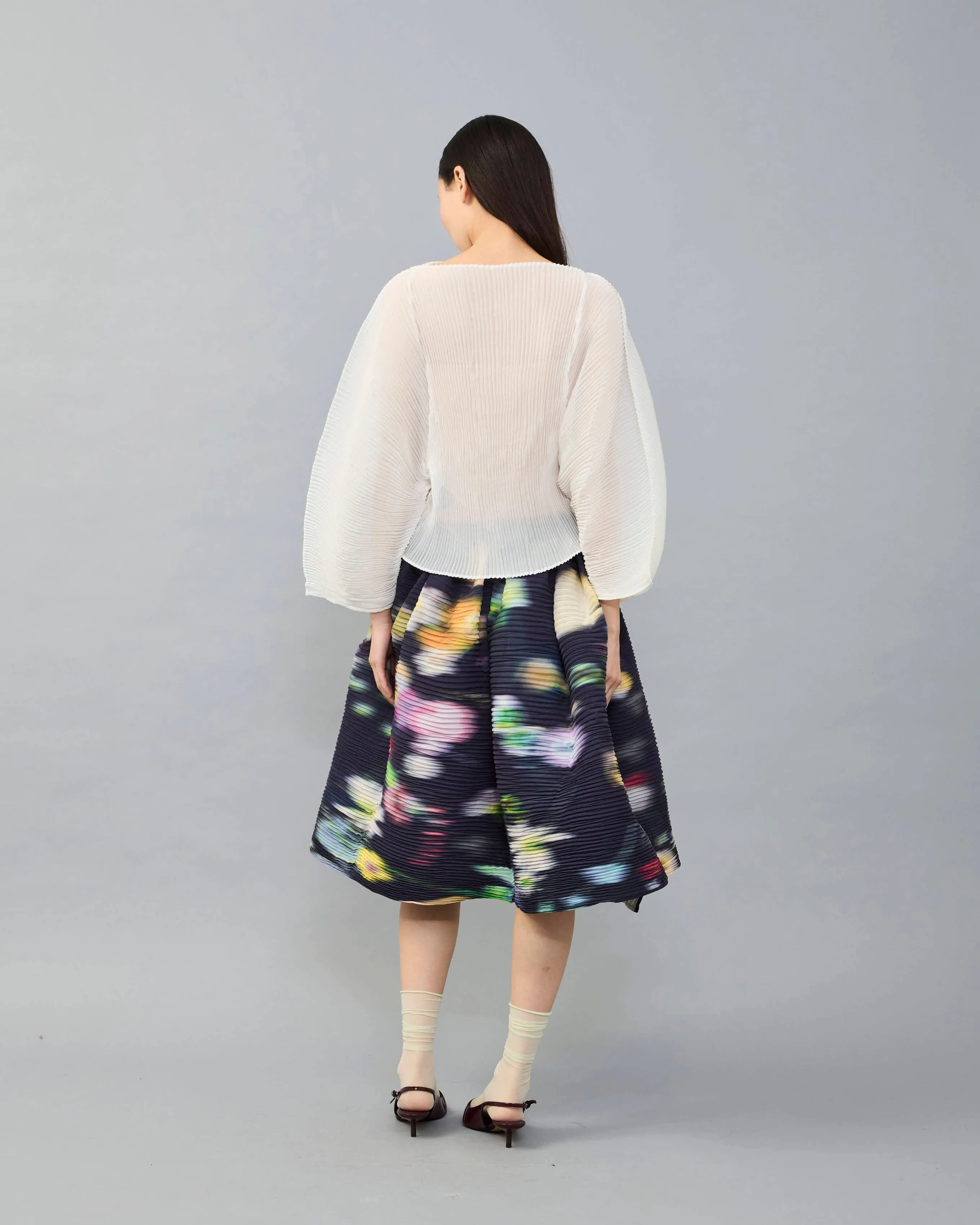 Sumia Handpleated Skirt in Mayu sold by Julia Heuer product image thumbnail 3