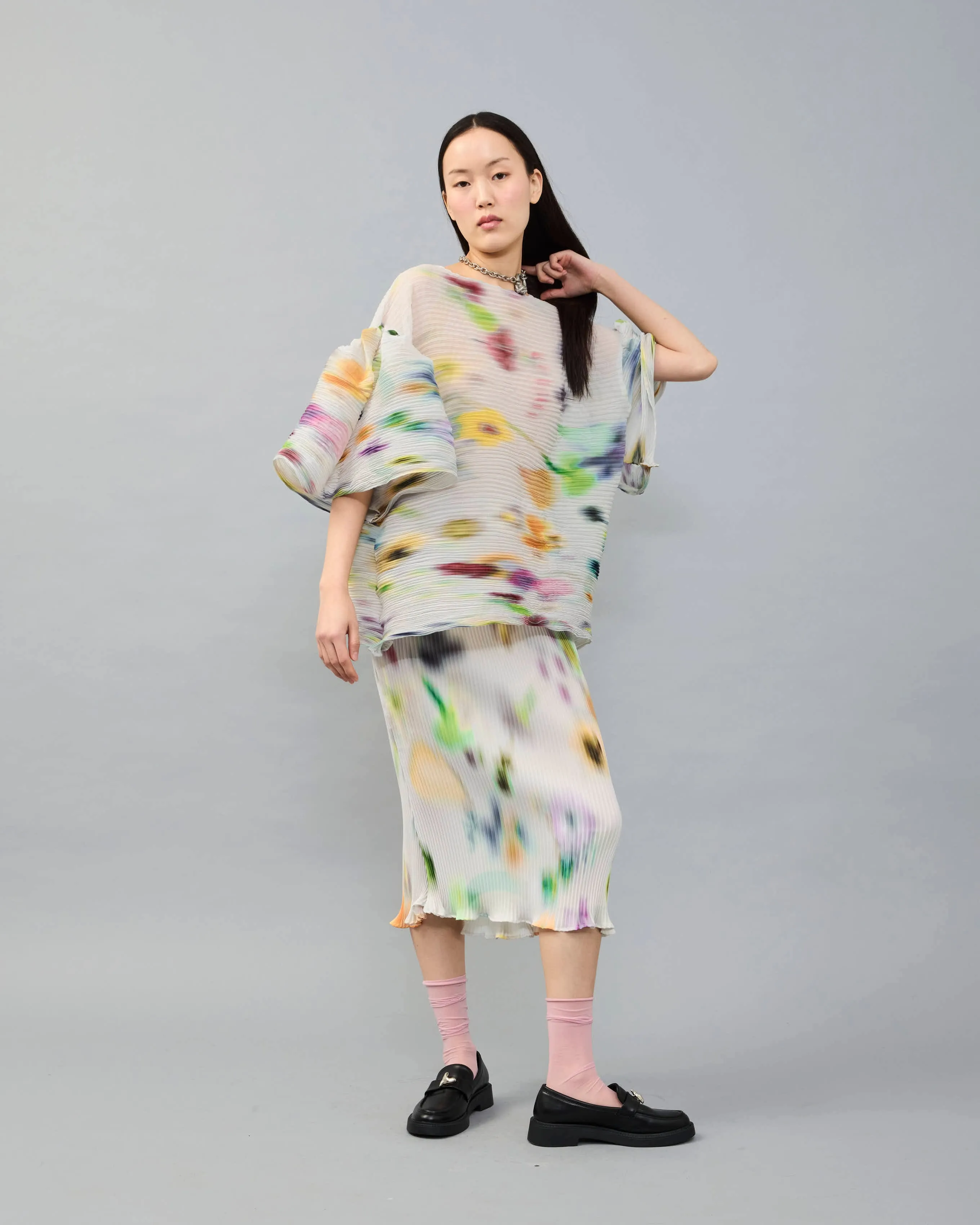 Robin Handpleated Top in Mayu sold by Julia Heuer product image thumbnail 5