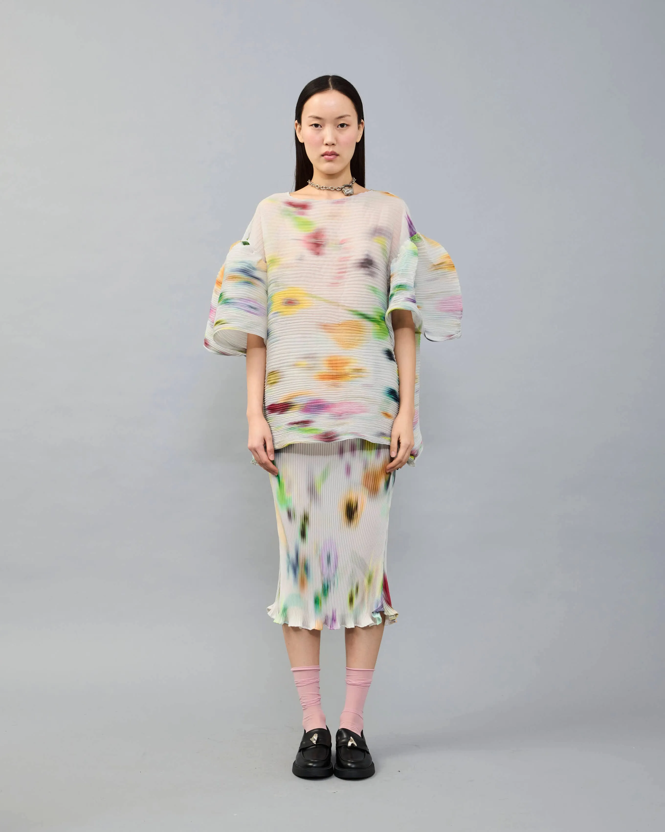 Robin Handpleated Top in Mayu sold by Julia Heuer product image thumbnail 3