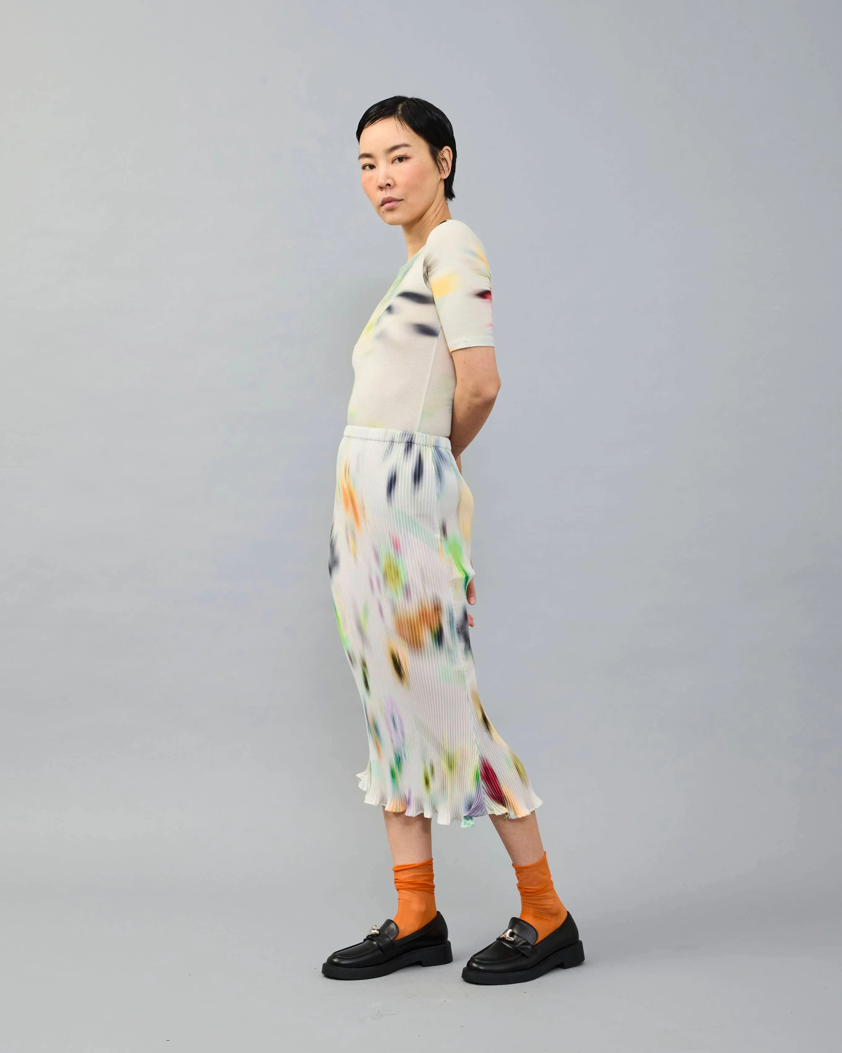 Sui Jersey Top in light Mayu sold by Julia Heuer product image thumbnail 2