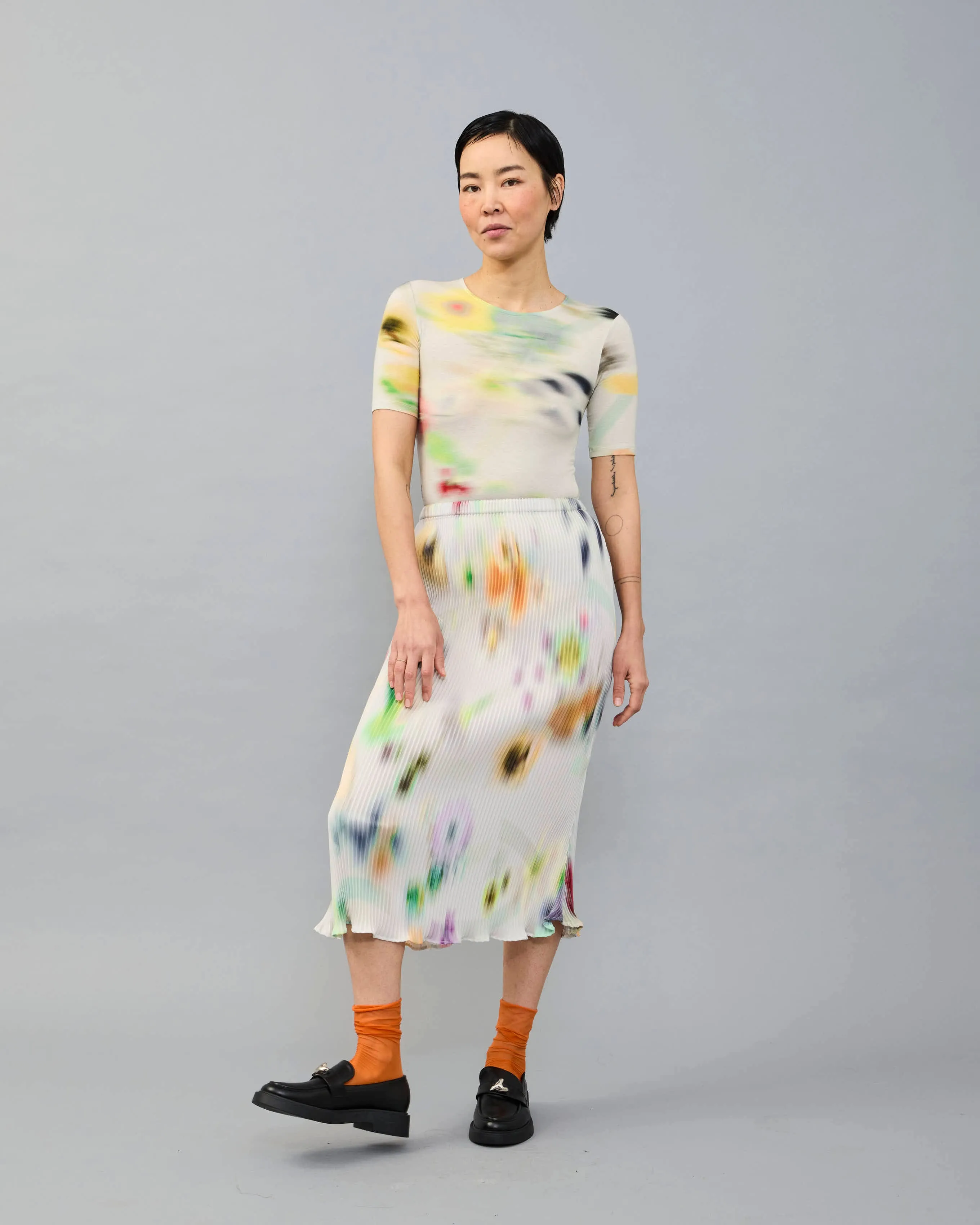 Sui Jersey Top in light Mayu sold by Julia Heuer product image thumbnail 4