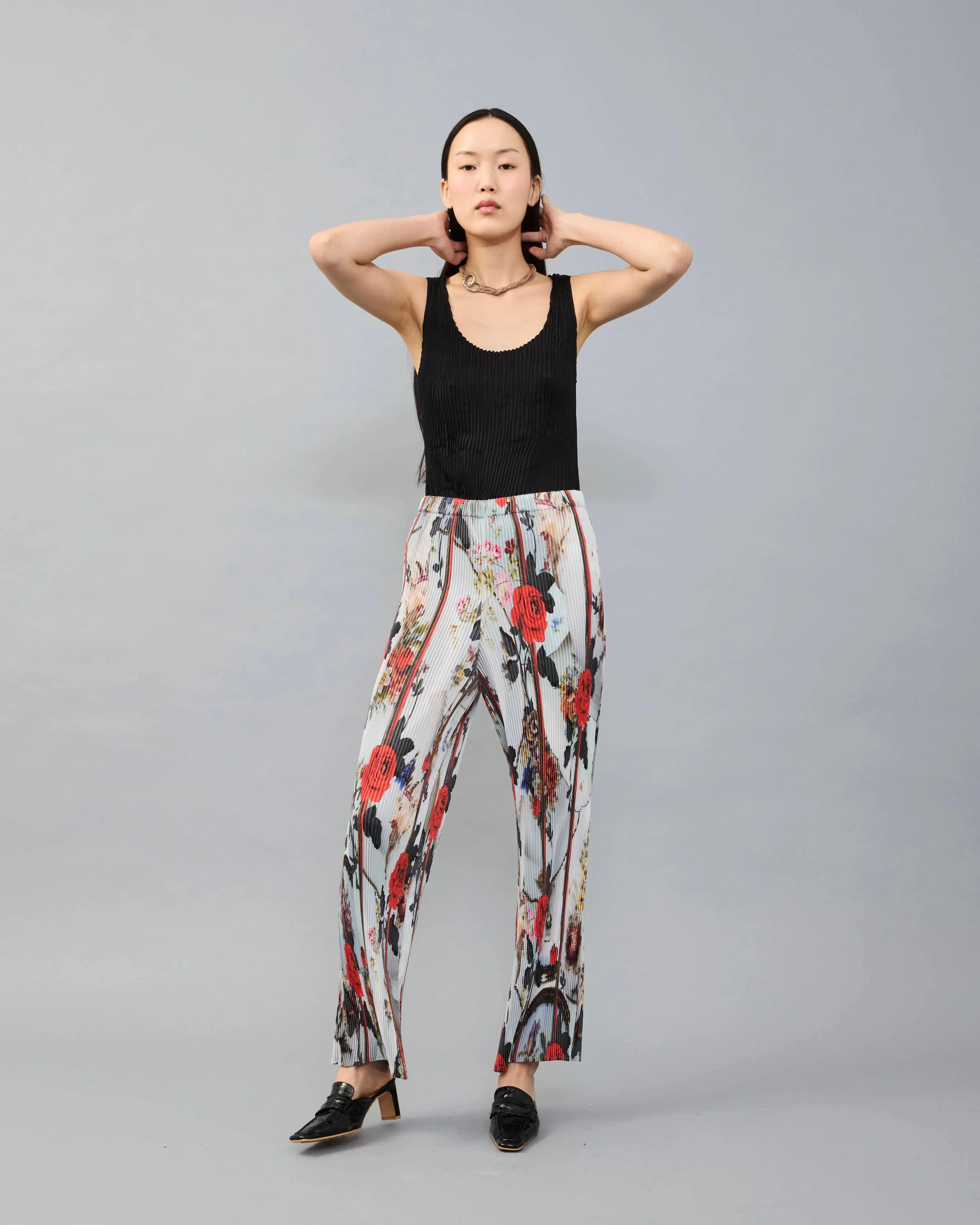 Jack Pleated Trouser in Rudi light sold by Julia Heuer product image thumbnail 5