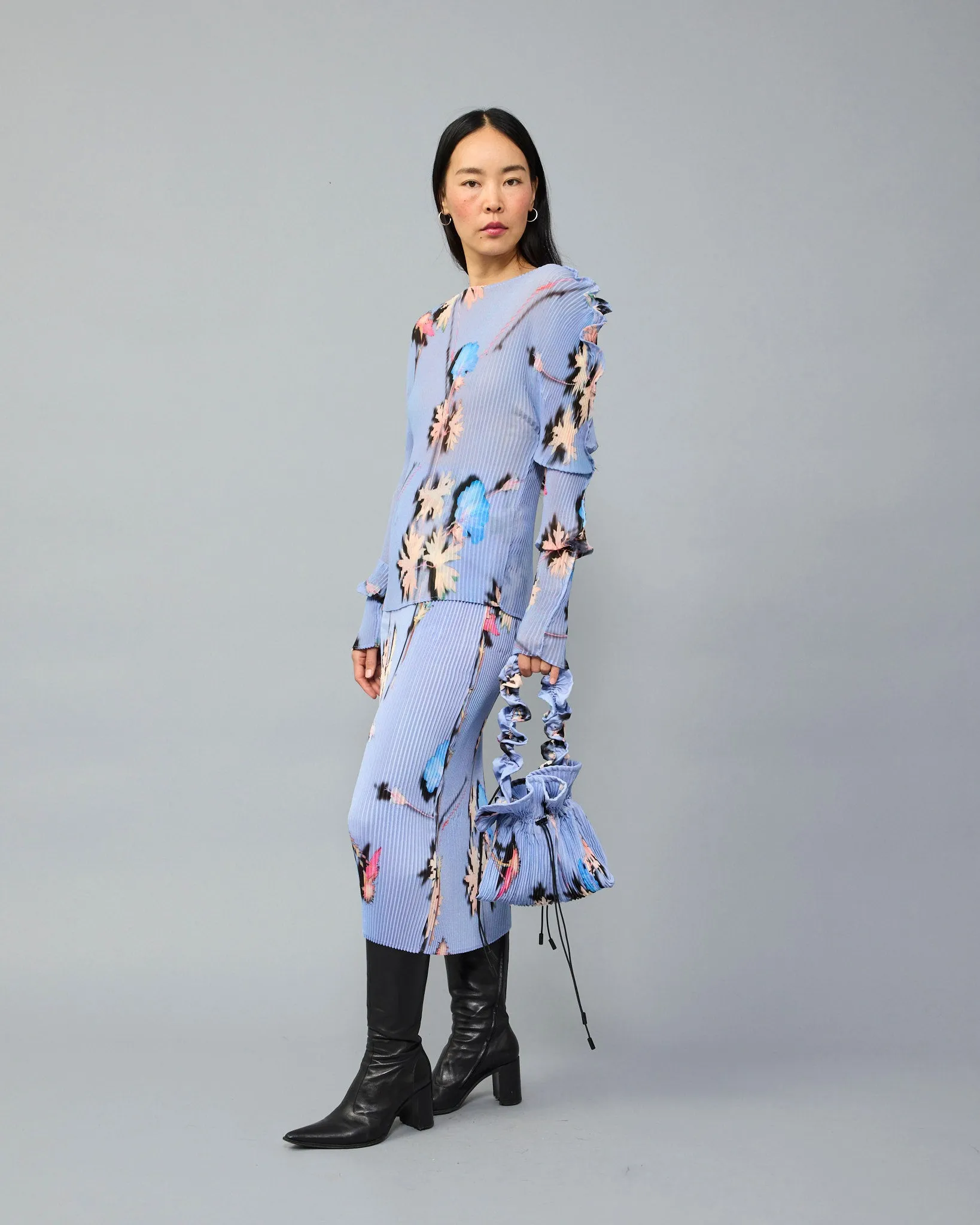 Wanda Handpleated Bag in Muriel sold by Julia Heuer product image thumbnail 2