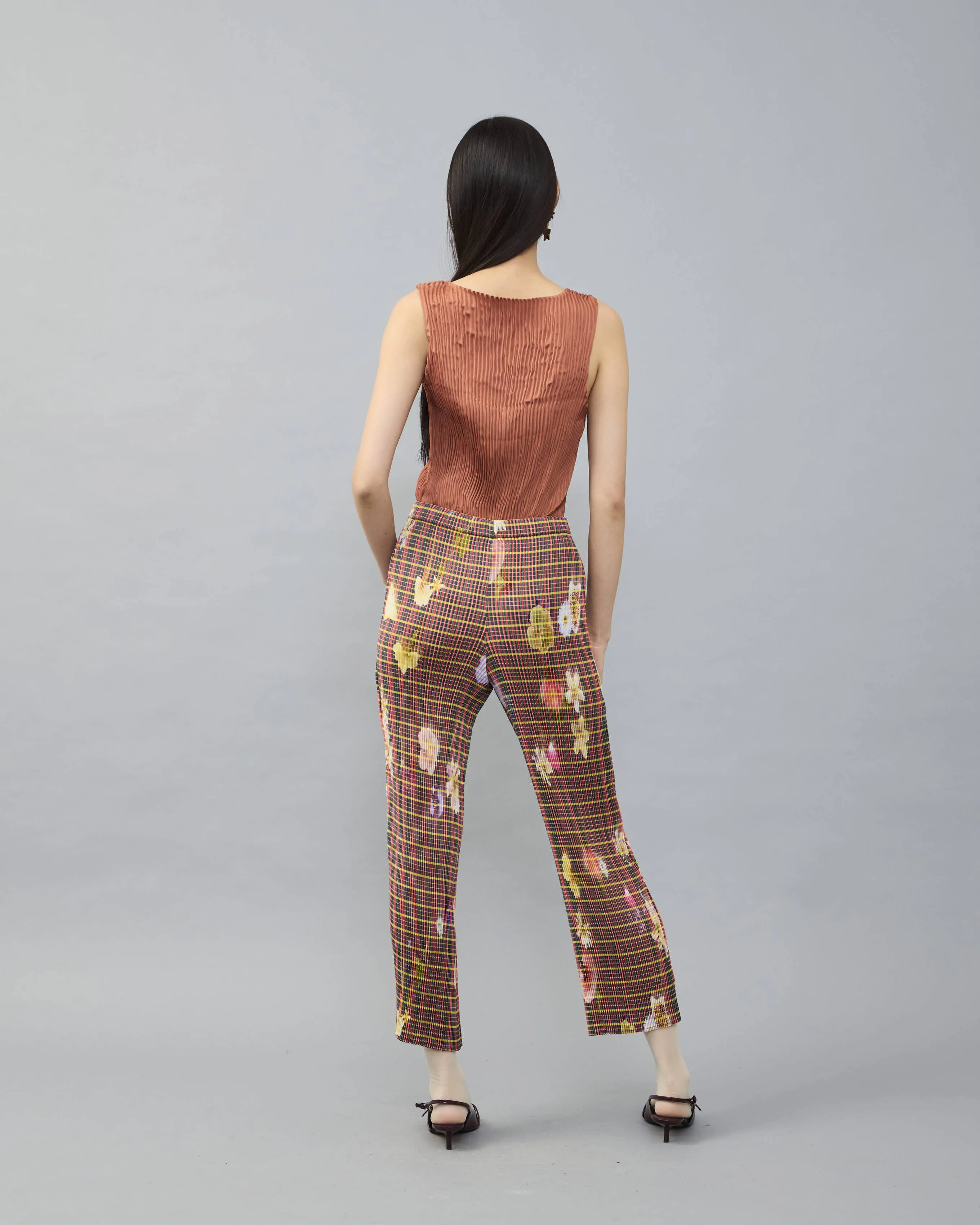 Kurt Handpleated Tanktop in Terracotta sold by Julia Heuer product image thumbnail 3