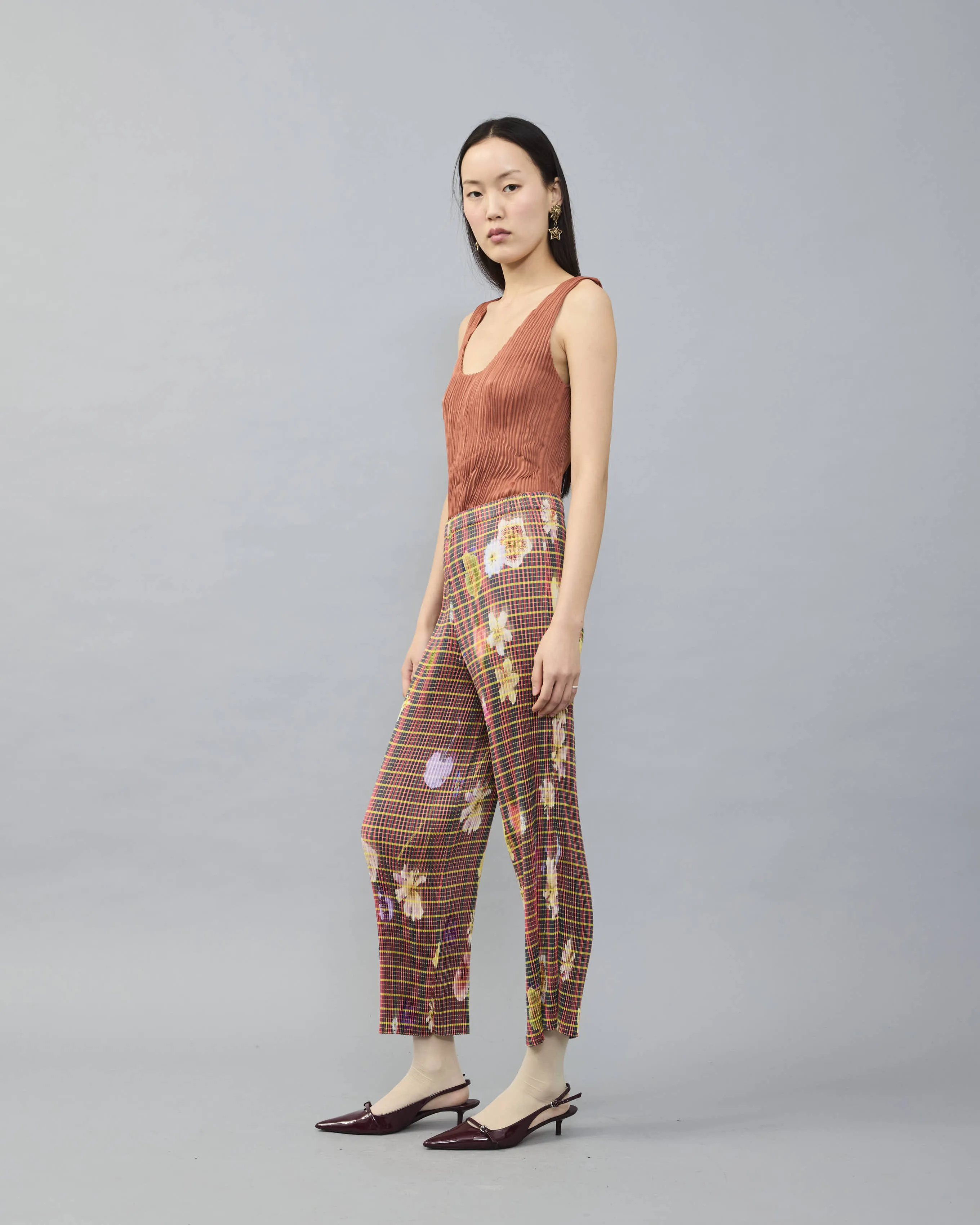 Kurt Handpleated Tanktop in Terracotta sold by Julia Heuer product image thumbnail 2