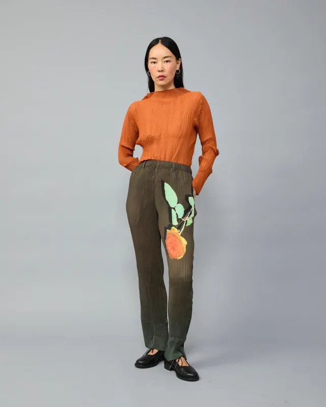 Malte Pleated Trousers in Rose sold by Julia Heuer