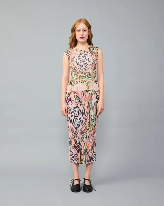 Thelma Pleated Top in Kalle made by Julia Heuer