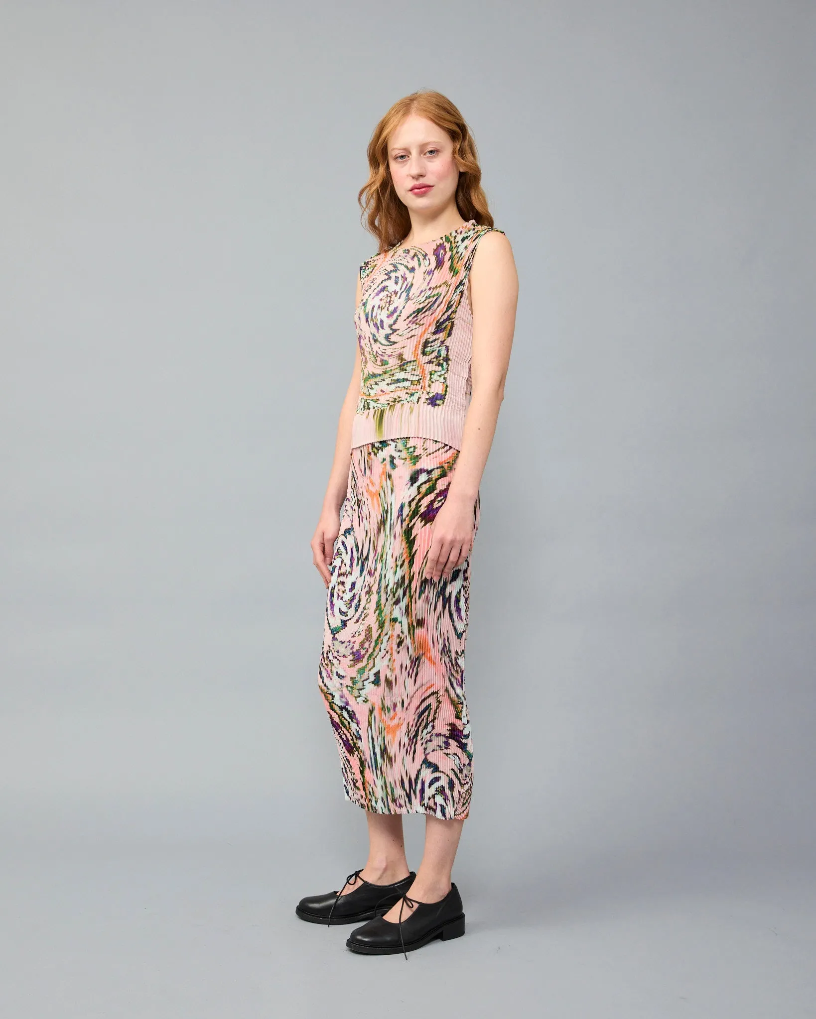 Thelma Pleated Top in Kalle sold by Julia Heuer product image thumbnail 3