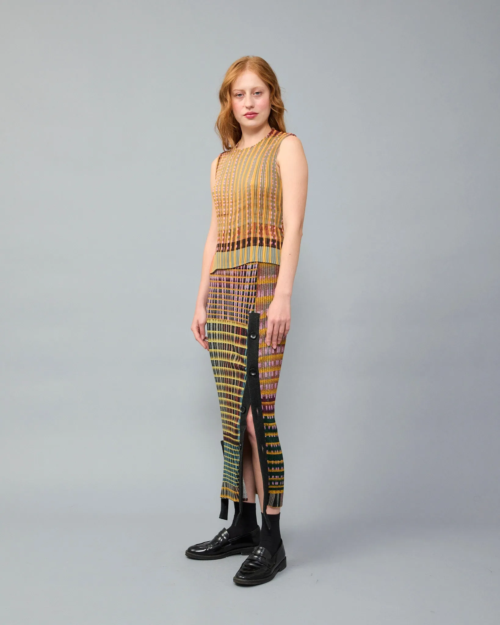 Thelma Pleated Top in Elias sold by Julia Heuer product image thumbnail 2