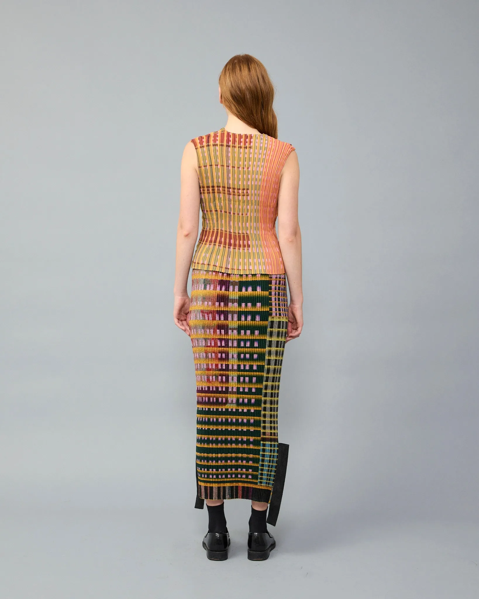 Thelma Pleated Top in Elias sold by Julia Heuer product image thumbnail 3