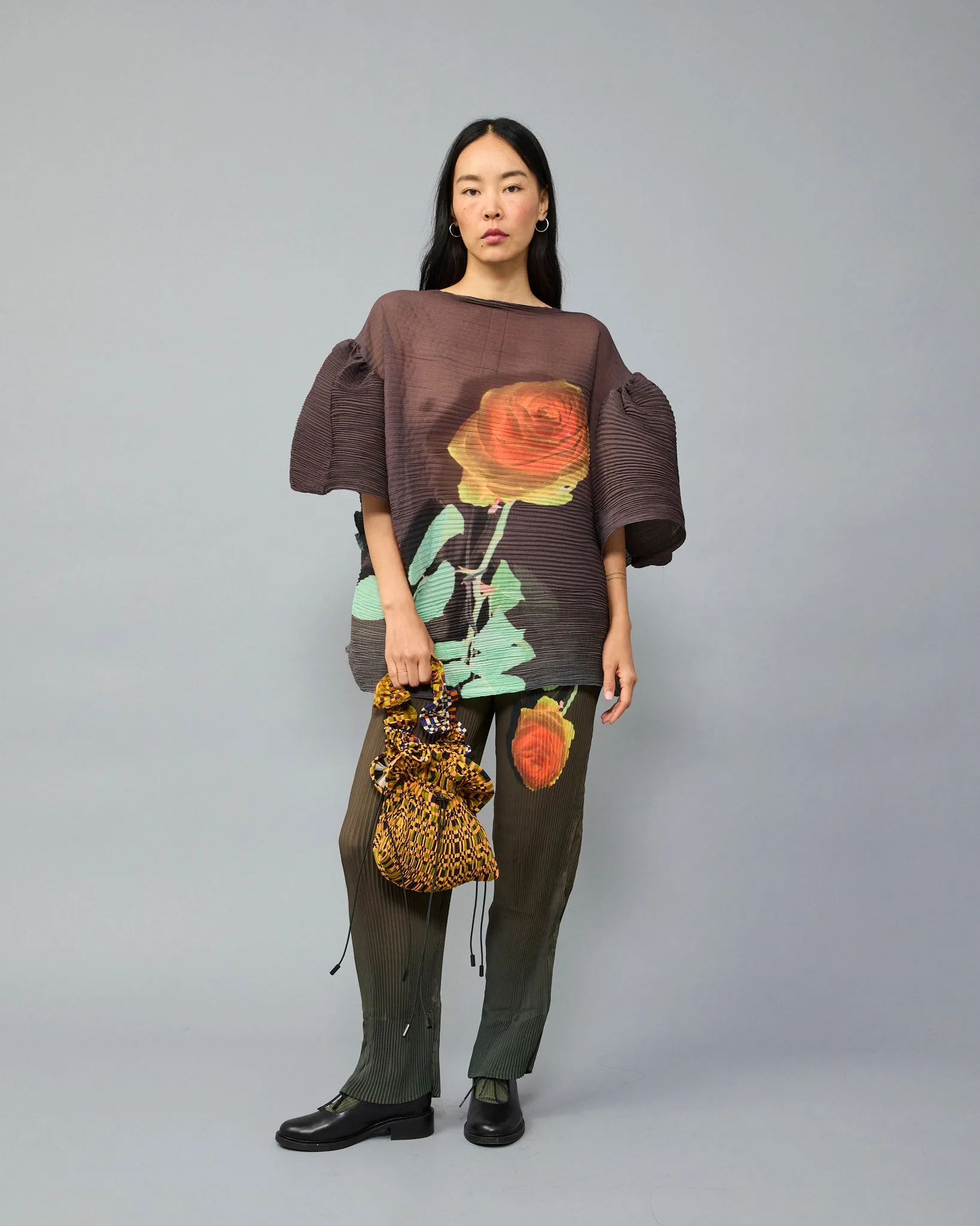 Robin Handpleated Top in Rose sold by Julia Heuer product image thumbnail 5