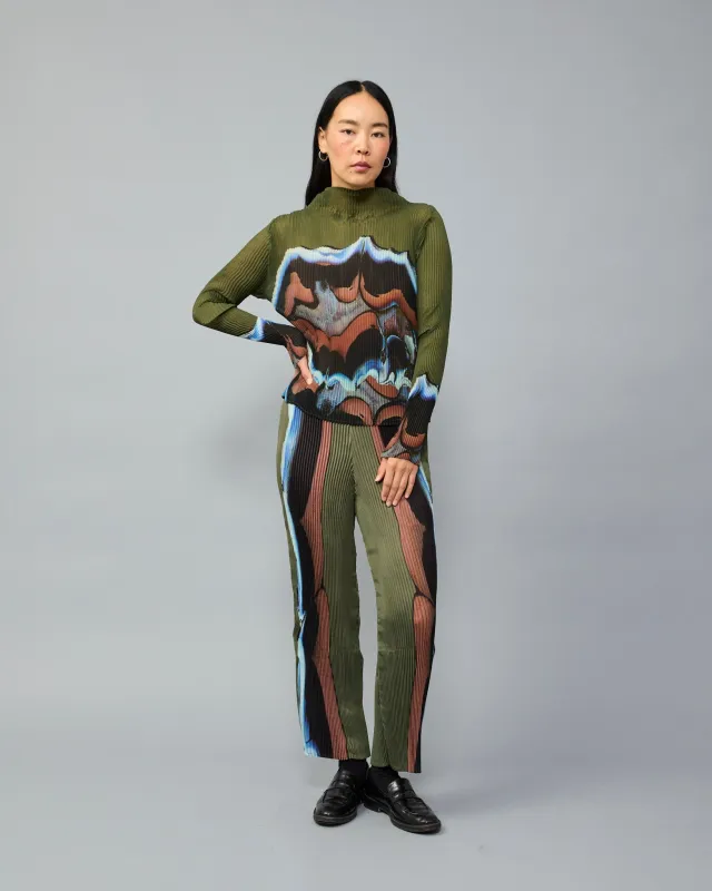 Lee Pleated Top in Lola made by Julia Heuer