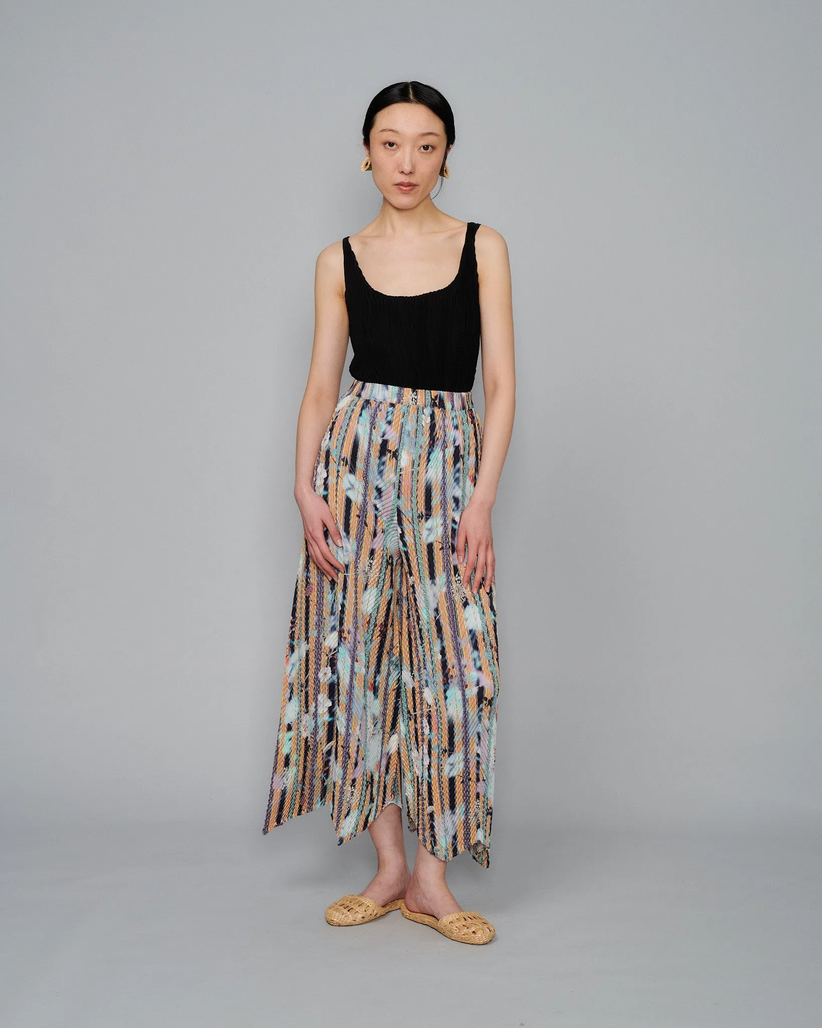 Handpleated Luka Trousers in Marie sold by Julia Heuer product image thumbnail 3